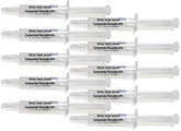 White Teeth Global 10 syringes 3ml prepared for professional-grade whitening.