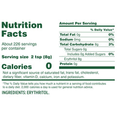 Whole Earth Erythritol granular texture ideal for baking and sugar-free recipes
