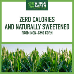 Whole Earth erythritol sweetener in coffee demonstrates keto-friendly sweetness