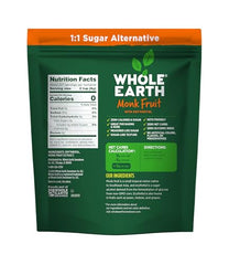Whole Earth Monk Fruit Sweetener used in baking to create sugar-free desserts