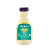 Wholesome Allulose liquid bottle pour shows zero-calorie sweetness for beverages.