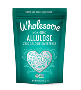 Wholesome Allulose Sweetener 12oz bottle ready for baking and beverages.