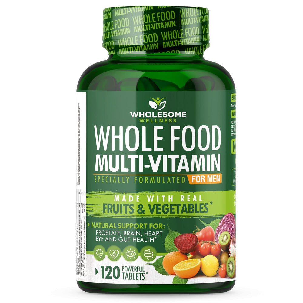 Wholesome Wellness Men’s Multivitamin tablets for daily nutritional support