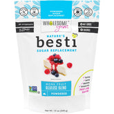 Wholesome Yum Besti powdered sugar substitute pours smoothly for baking.