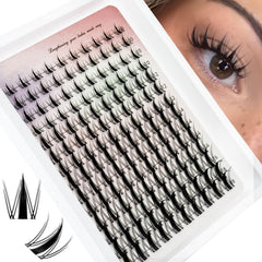 Whybraw Fairy Lash Clusters manga eyelashes 8-18mm for versatile looks