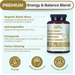 Why Not Natural capsule closeup highlights the pure herbal blend and quality.