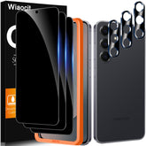 Wiaocit S25 FE privacy screen front view with clear privacy protection.