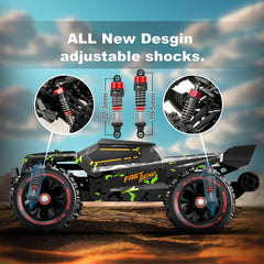WIAORCHI brushless motor with heatsink delivers high torque for fast acceleration