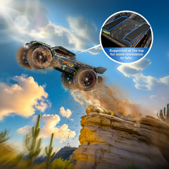 WIAORCHI RC car reaching 50 mph on a straight test run