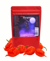 Wicked Reaper Carolina Reaper whole dried pods for bold chili sauces.