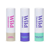 Wild Fresh Cotton & Sea Salt mini deodorant for travel on-the-go