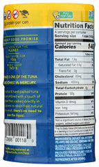 Wild Planet Skipjack Tuna chunks in can, ideal for salads.