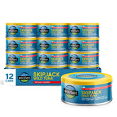 Wild Planet Wild Tuna skipjack steak can, ready for a protein-packed meal.