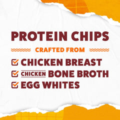 WILDE Chips chicken breast and egg whites ingredients panel