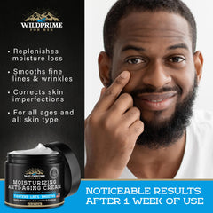 WildPRIME hyaluronic acid ingredient visual signals deep hydration potential.
