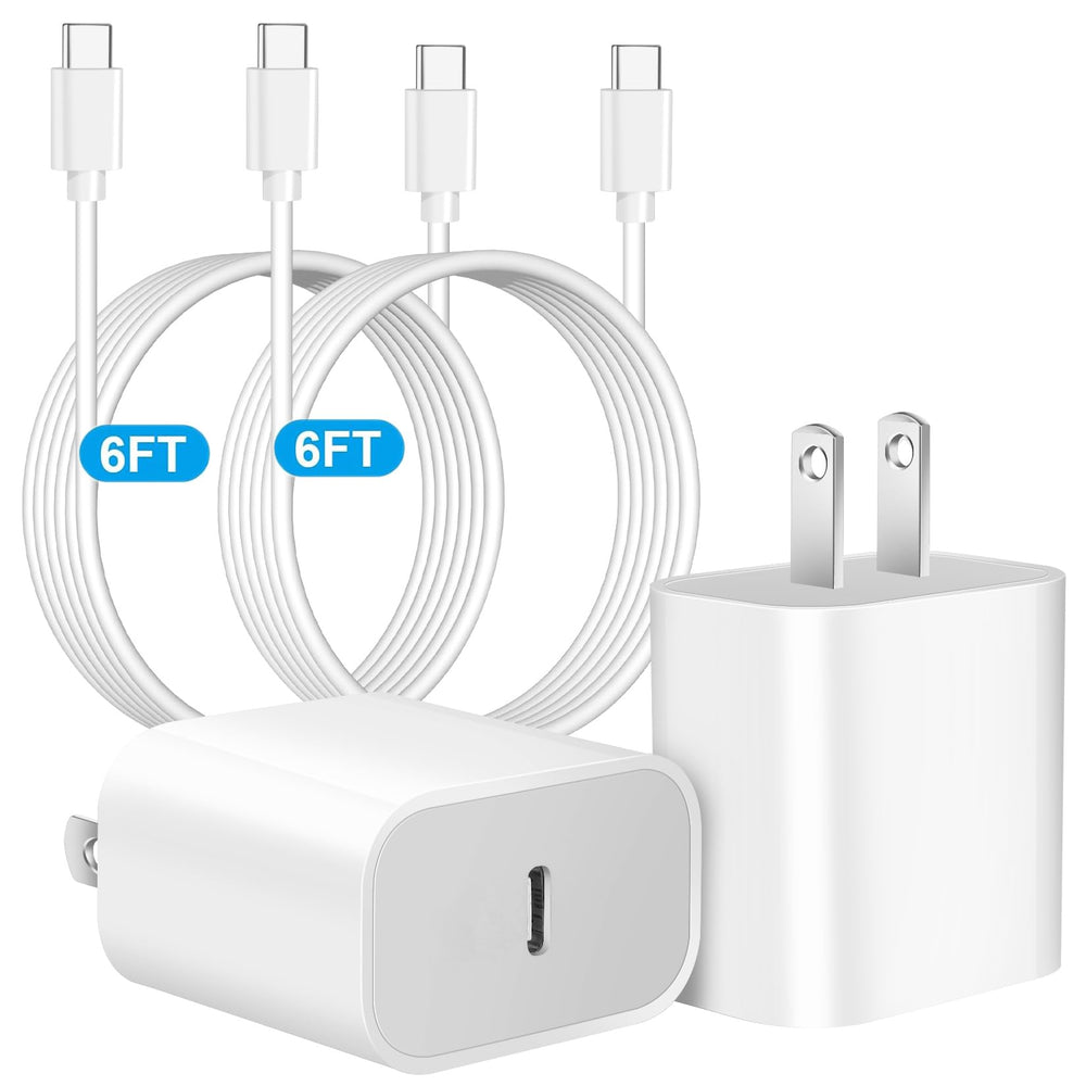 WILLTOP 20W USB-C charger block powering iPhone quickly for faster top-ups