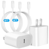WILLTOP 20W USB-C charger block powering iPhone quickly for faster top-ups