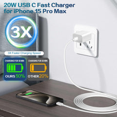 WILLTOP 6ft USB-C to USB-C cable extending charging range for couch use