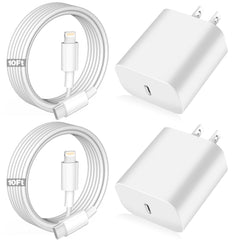WILLTOP iPhone fast charger duo for quick charging at home or on the go