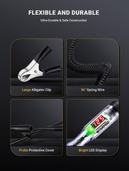 WINAMOO digital volt display provides precise 0-1V readings.