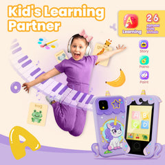 Windpaint Kids Phone Purple dual cameras for memories and moments capture