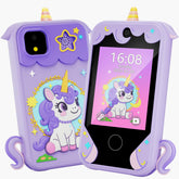 Windpaint Kids Phone Purple front view for creative play and learning