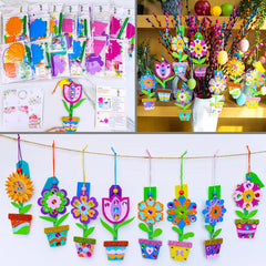 Winlyn glitter edge sticker adds sparkle to pots