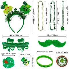 Winlyn head boppers with tinsel for fun, adjustable family wear