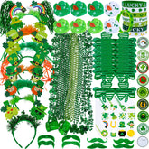 Winlyn St Patrick's Day necklace collection with shamrock charms for festive wear