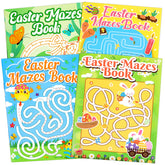 Winrain Easter Maze Book Set front cover with bright colors for Easter gifting.