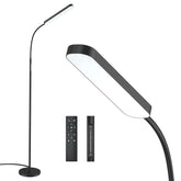 Wio-Mio floor lamp remote-control for easy dimming from across the room.
