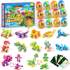 Wisdom Castle Easter packaging for dinosaur eggs, perfect for gifting and celebrations.