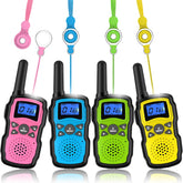 Wishouse Walkie Talkie kids 4-pack front package view for a ready gift