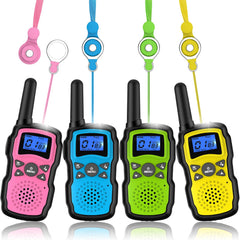 Wishouse Walkie Talkie kids 4-pack front package view for a ready gift