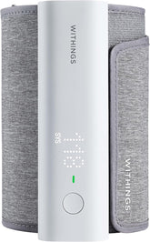 Withings BPM Connect display with color-coded feedback for quick reading.