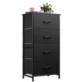 WLIVE dresser with four drawers offering organized vertical storage for clothing and accessories