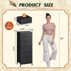 WLIVE fabric drawer close-up shows breathable panels for easy organization
