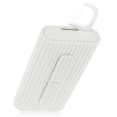 WLLHYF portable dental floss case, front view, compact travel-ready design.