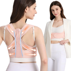 WNIEYO back brace with shoulder support for improved alignment during daily activities.