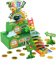 Wninbu Leprechaun Trap Kit for Kids box setup showing easy assembly for classroom fun