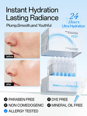 WNP serum dropper close-up for precise application and hydration control