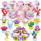 WODMAZ 12-piece prefilled Easter eggs for imaginative play