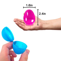 WODMAZ BPA-free plastic eggs for safe family use.