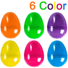 WODMAZ bright-colored eggs with a sturdy hinge, easy to open and reseal.