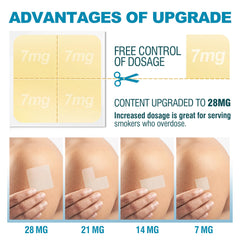 WOFANLI patch applied to skin for discreet daily use