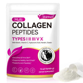 WOJBALMN collagen powder tub, easy daily use and neutral mix