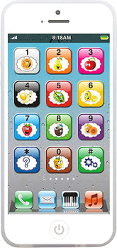 Wolmund toy phone display lights provide engaging sensory feedback for toddlers.
