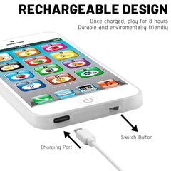 Wolmund toy phone USB charging keeps playtime ready for fun.
