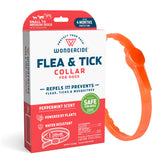 Wondercide dog collar shown for flea and tick protection on dogs