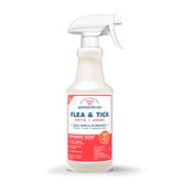 Wondercide Peppermint Flea & Tick Spray bottle ready for on-pet application.